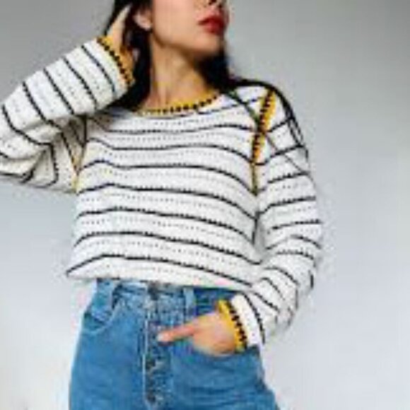 Alya Vintage Inspired retro sweater - Picture 1 of 14